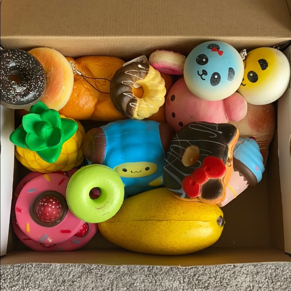BOX OF SQUISHIES